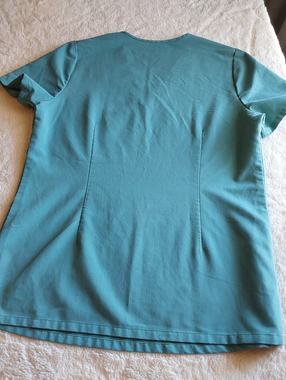 🌺 Like New Figs Tech Collection Teal V-Neck Scrub Set - Picture 12 of 12